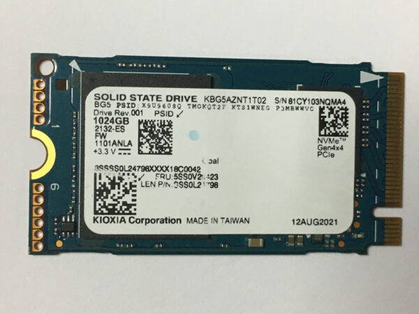 KBG50AZT1T02 / DISCO 1 TB SSD PCIE GEN4X4 NVME M.2 224255